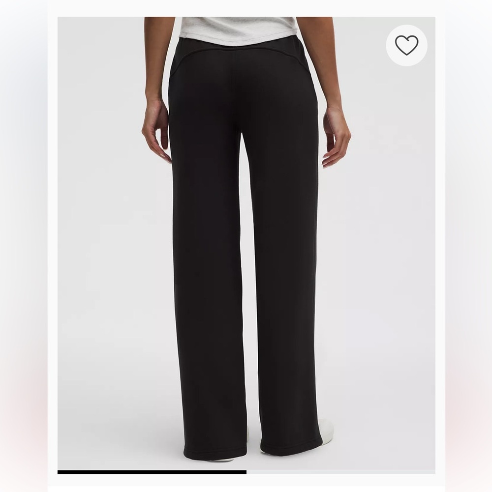 Lululemon Athletica Black Wide-Leg Pants - Picture 3 of 5